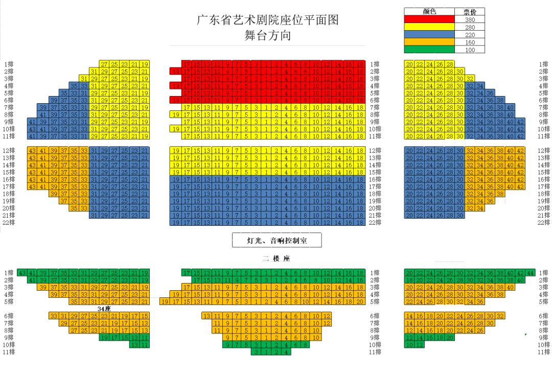 广州大剧院多少座位图片