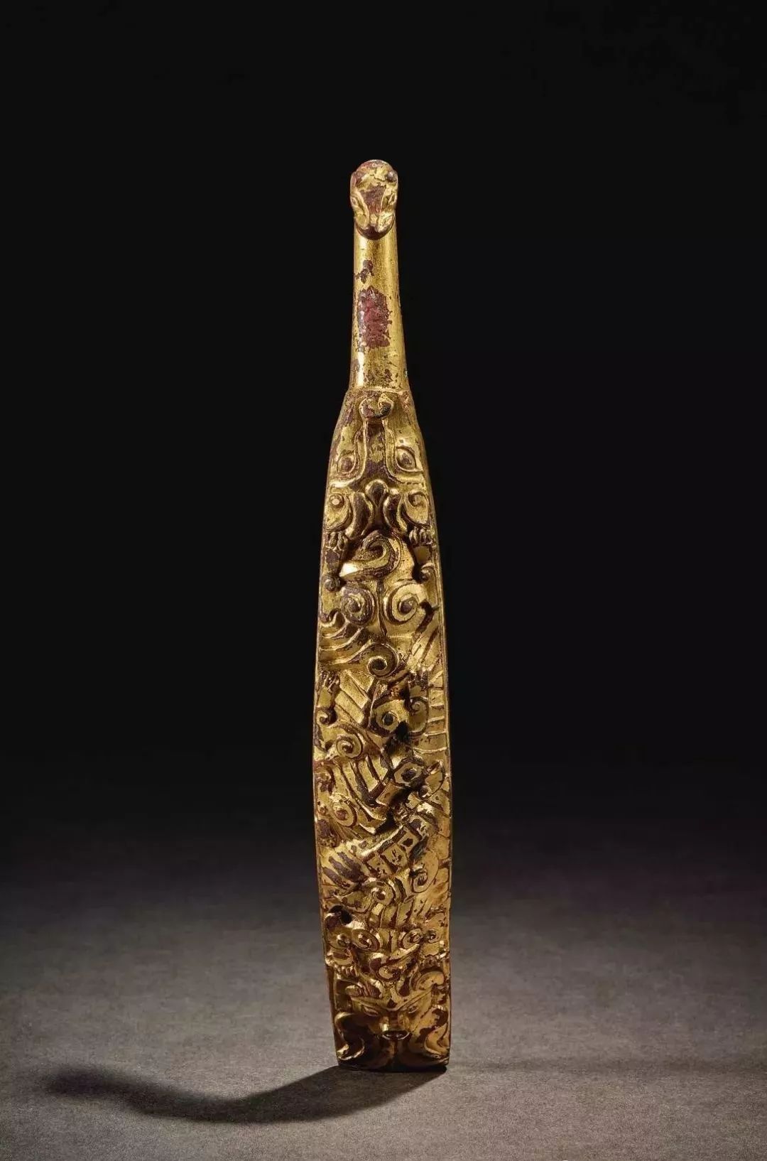 229西周 青铜犀首辖(1.5-2万)长10.