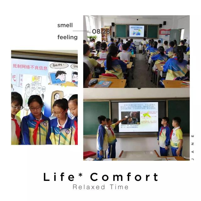 延安实验小学召开了“网络教育”主题班队会,金鸡叫天都图片