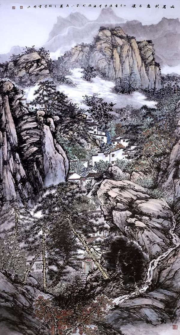 画家李海燕妙手丹青浑然天成