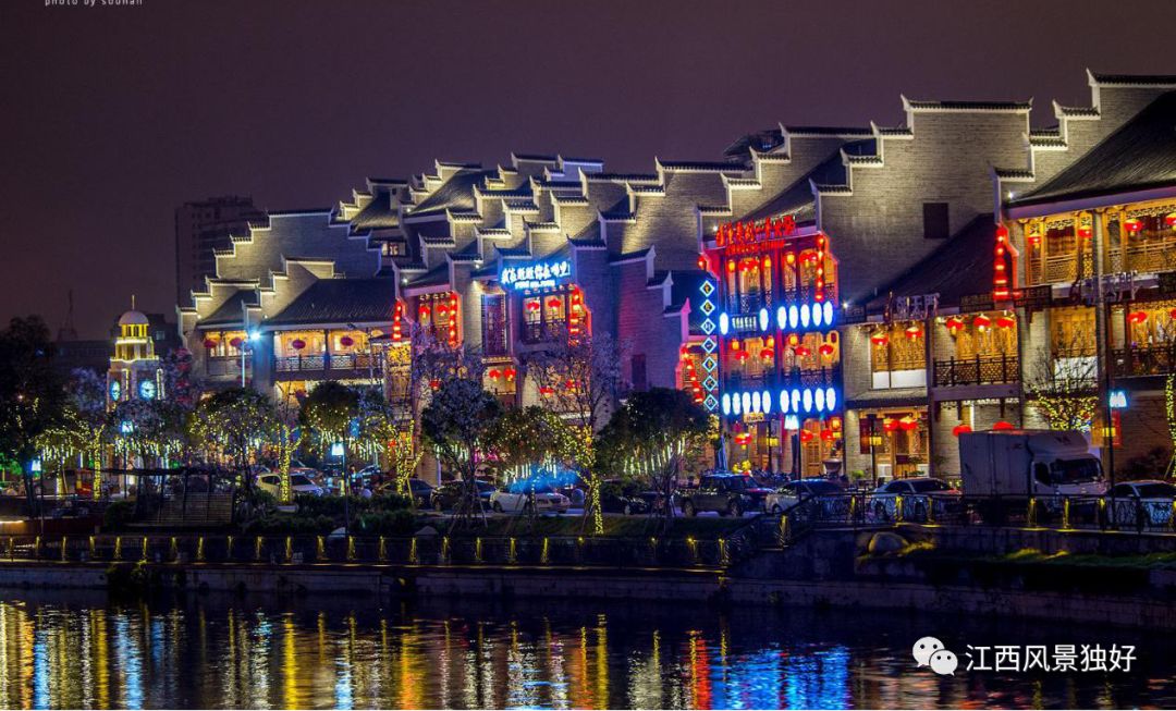 万载古城撩人的月色活着的夜生活夜游江西等你来嗨