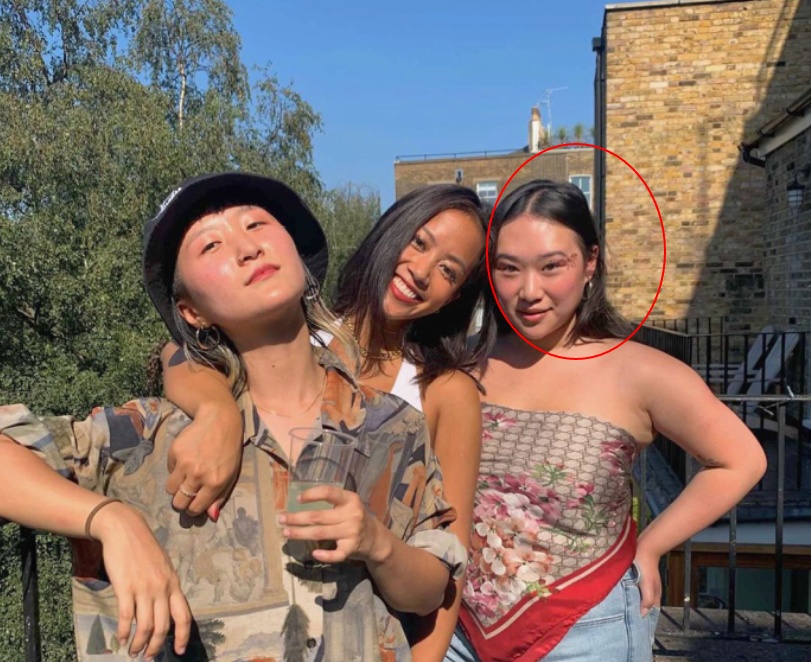 原创林忆莲21岁女儿晒近照穿花肚兜出镜无惧身材发福