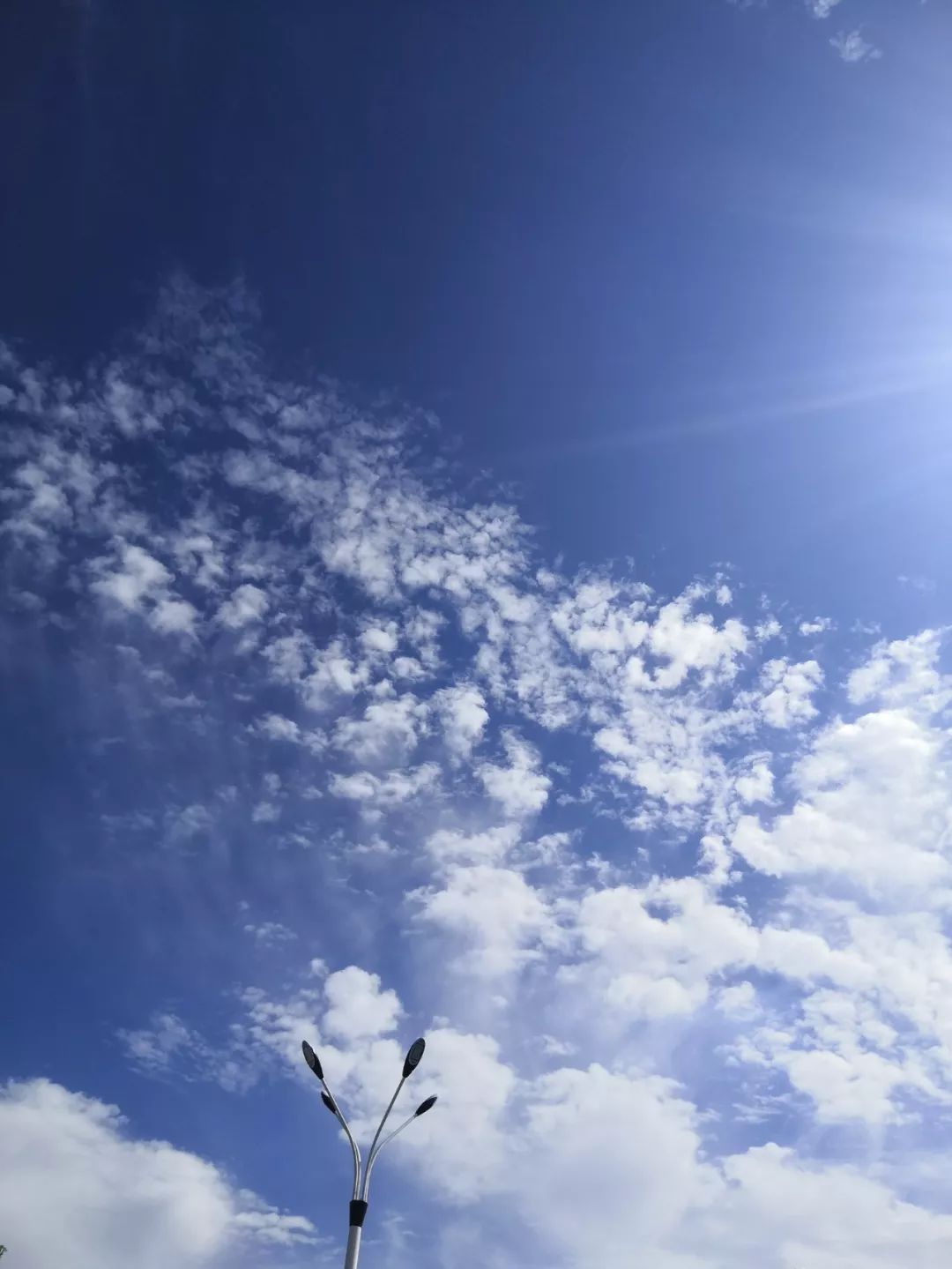 我是女漢子隨手一拍就是大片的感覺好像每個人抬頭看見的天空都不錯哦