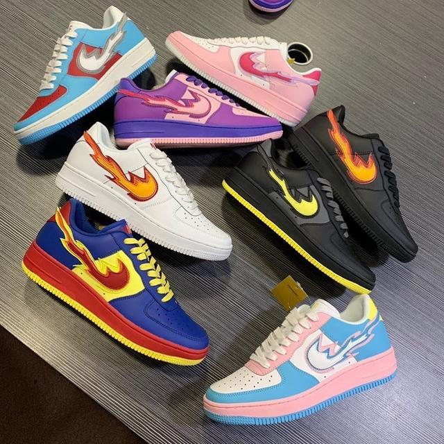 火焰swoosh这样的nikeaf1应该没人拒绝吧