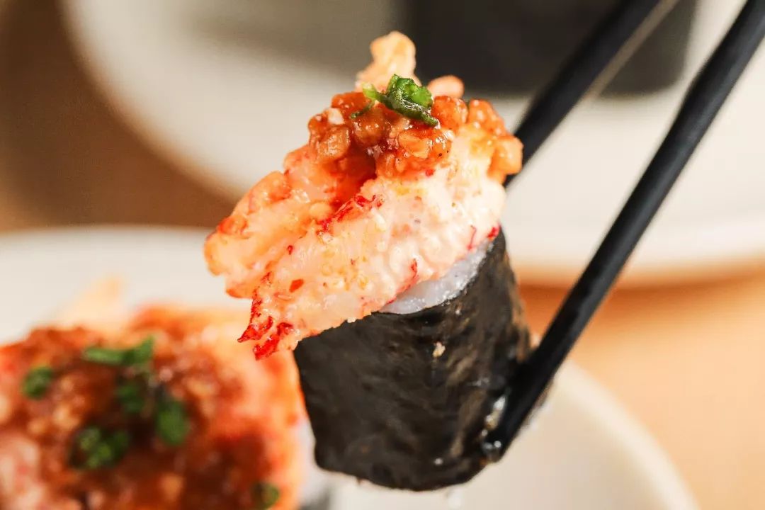 寿司界新物种来了爱吃小龙虾的冲鸭