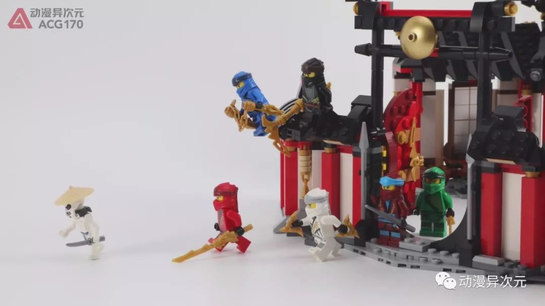 乐高积木幻影忍者70670神秘的幻影旋转术训练馆