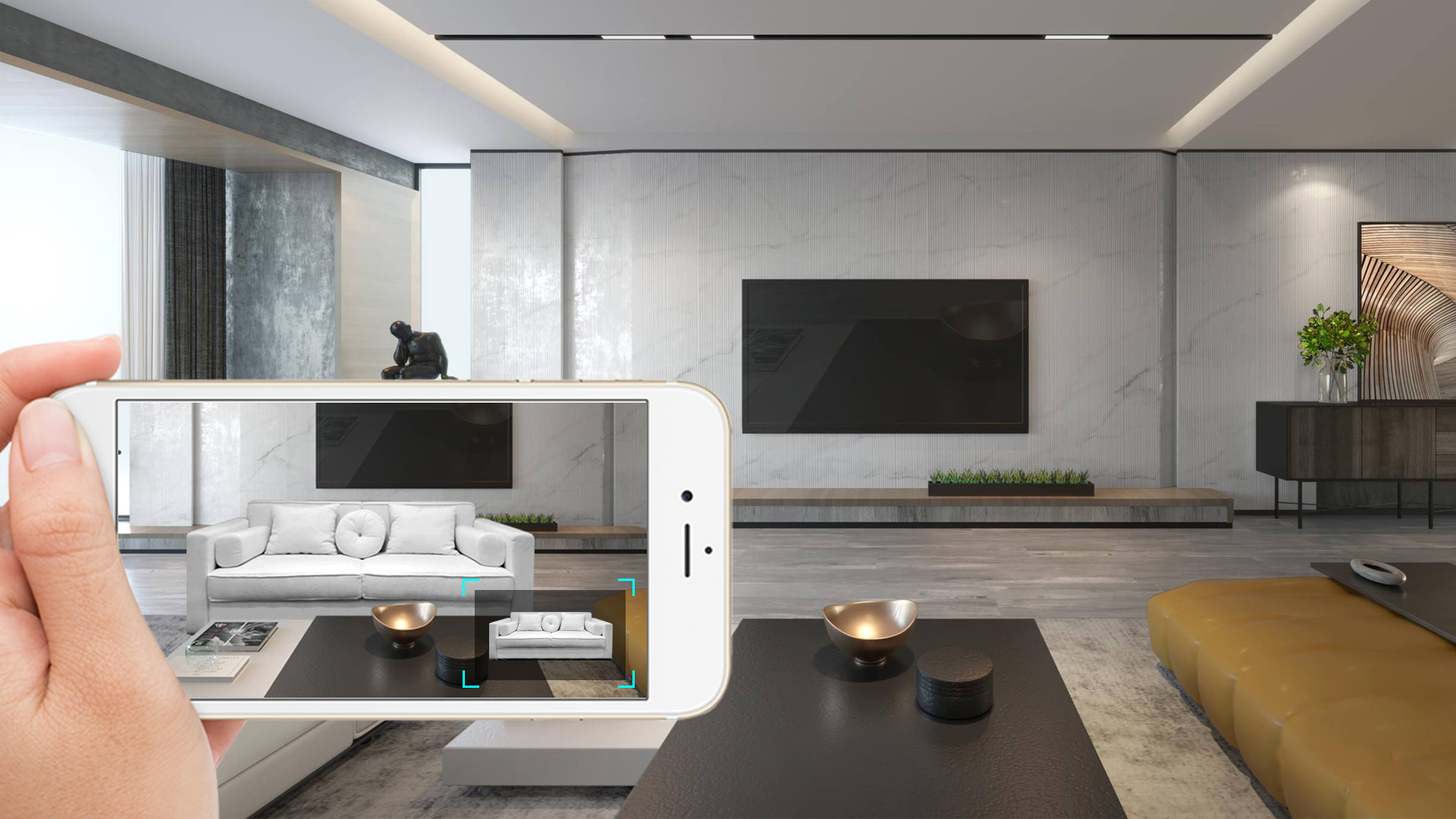 购买前看到产品"摆放"在真实环境的效果(ar看家具/看瓷砖铺贴/看房子)