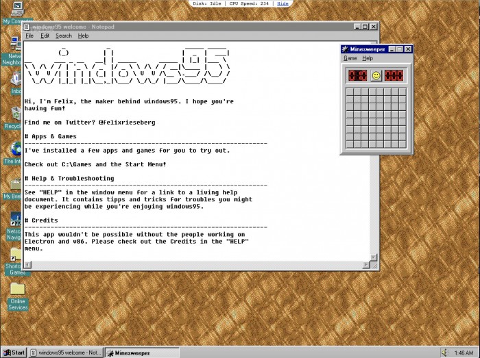 Windows 95 2.2.0版本发布：优化用户界面 升级系统组件