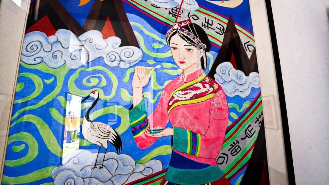 1号艺术区1-107展览内容:畲族民间绘画作品展展馆位置:博兰当代文化