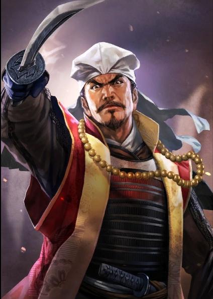 立花道雪是九州岛丰后国大名大友氏的家臣,与高桥绍运并称为"大友双璧