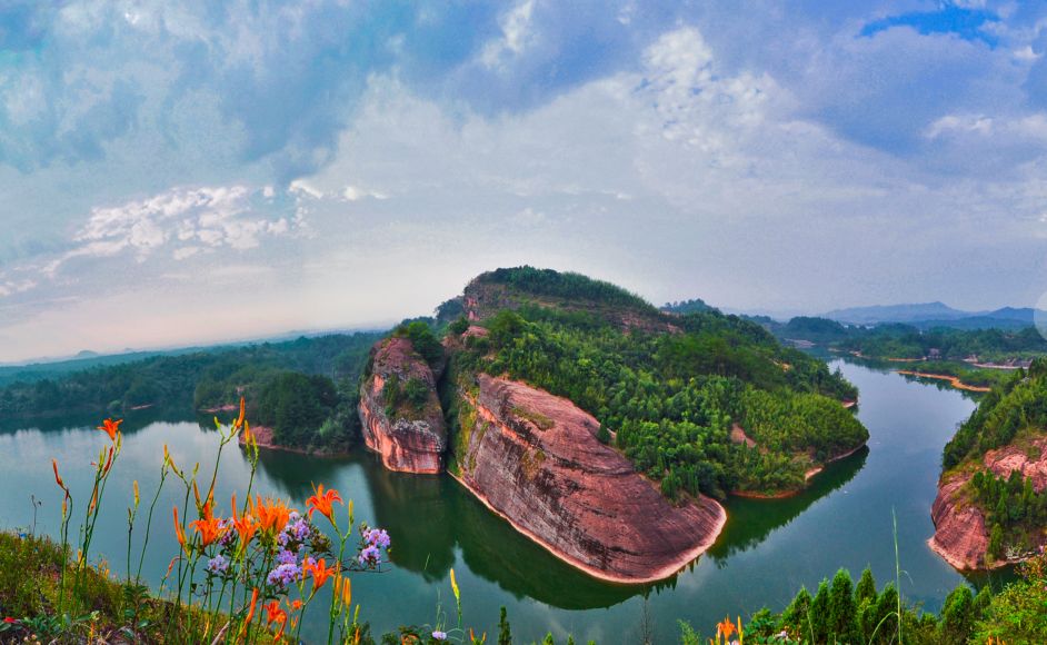 黎川玉湖景区图片