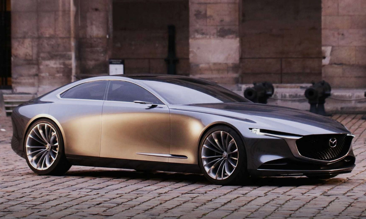 传闻马自达visioncoupe概念量产版将在2022年上市搭载30升轻混345马力