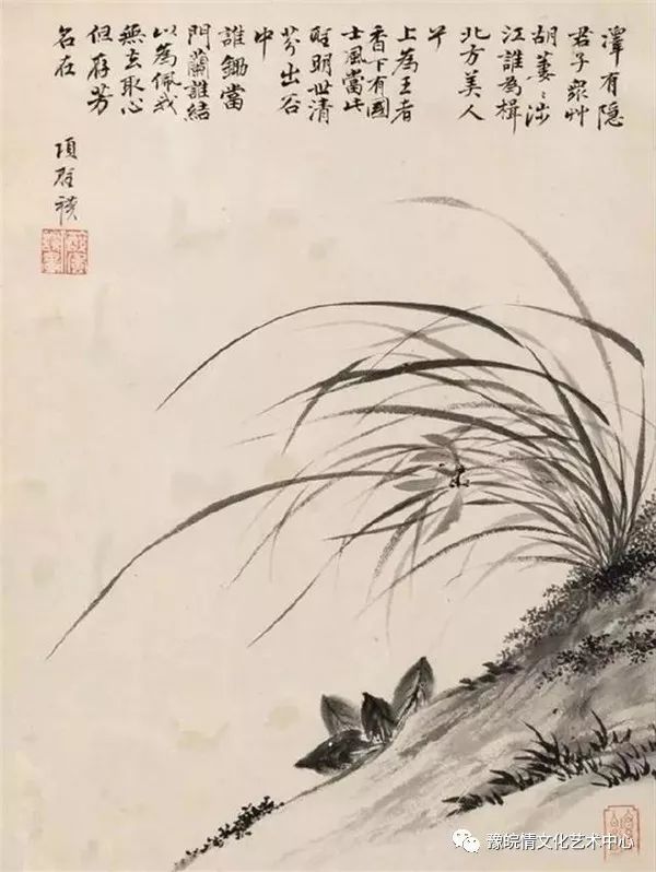 艺术大师明末清初画家项圣谟国画作品欣赏