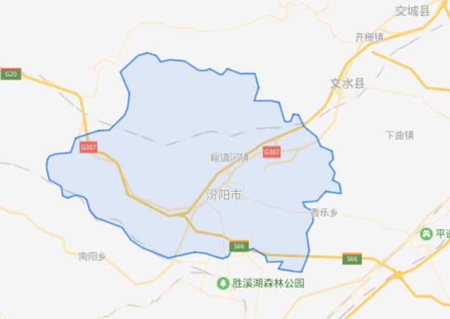 山西省一县级市,人口超40万,因为一条河而得名!