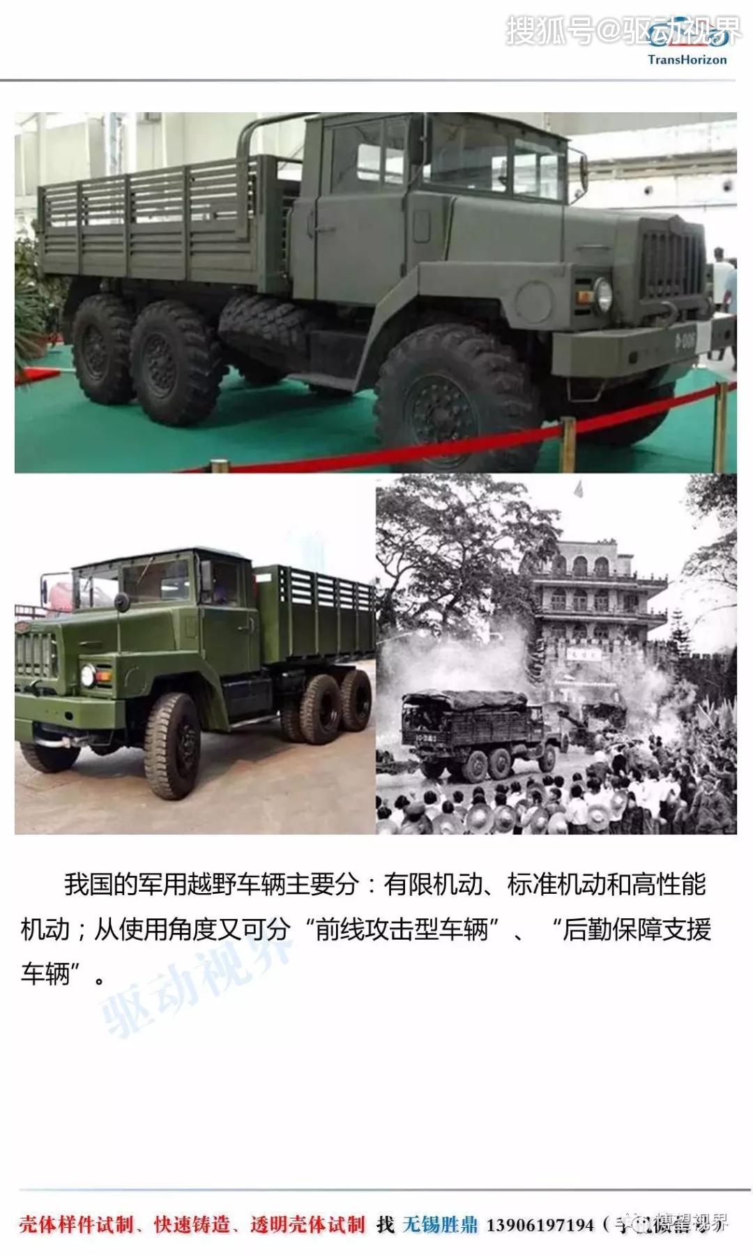 中國重型軍用越野卡車歷史