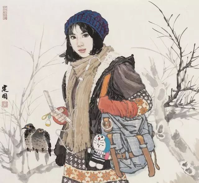 桑建国笔下美得入骨的少女