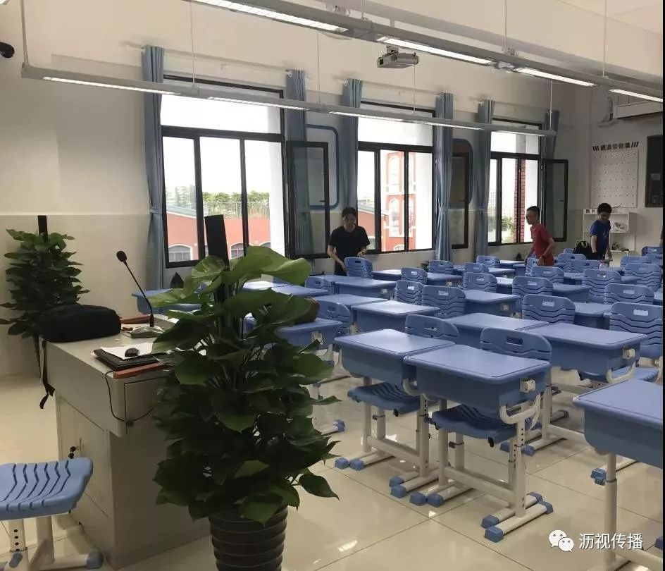 新校新面貌石门实验学校太平新校址9月2日如期投入使用