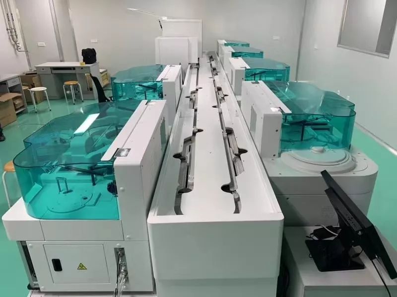 打造专属检验科的流水线赛诺迈德以物联网为基础创新智能流水线