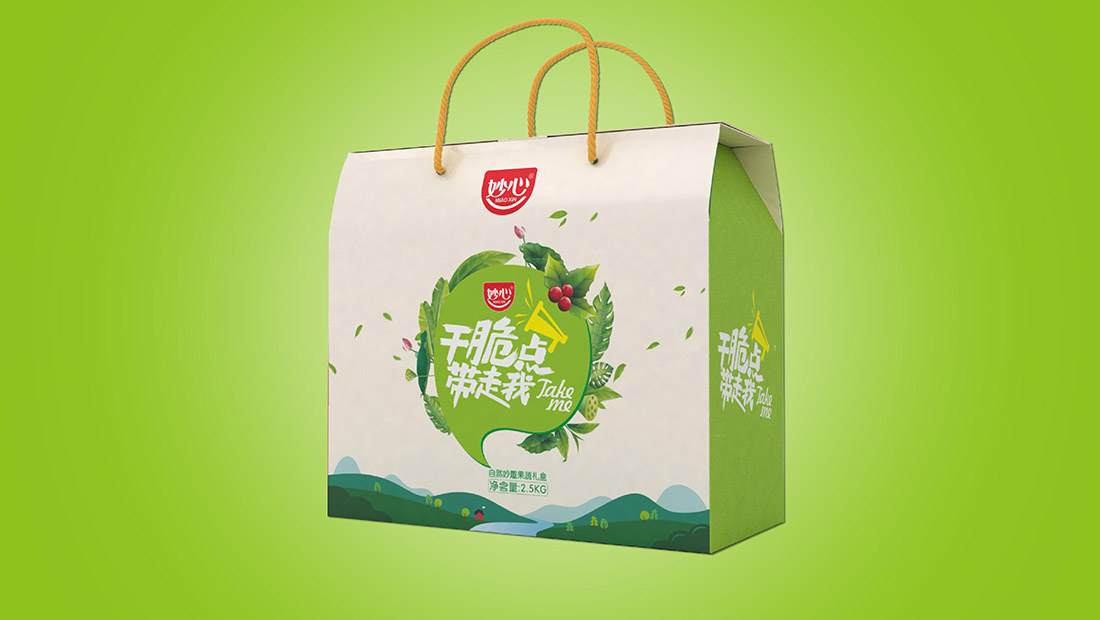 梦工场品牌全案策划案例妙心果蔬脆