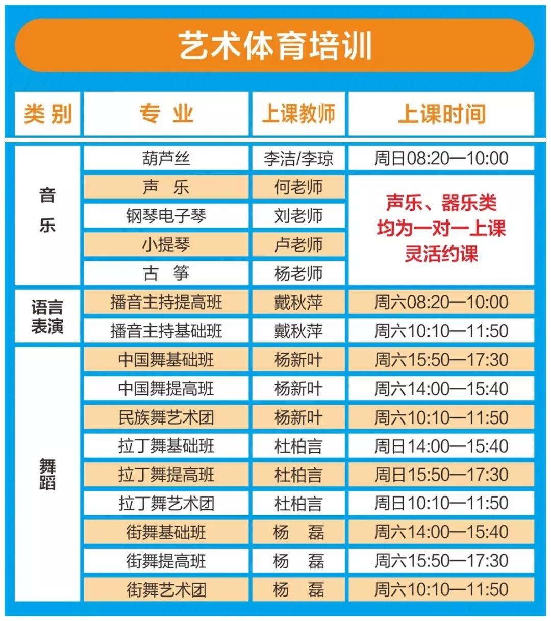 課程詳表丨活動中心2019年秋季培訓及實踐活動火熱報名中