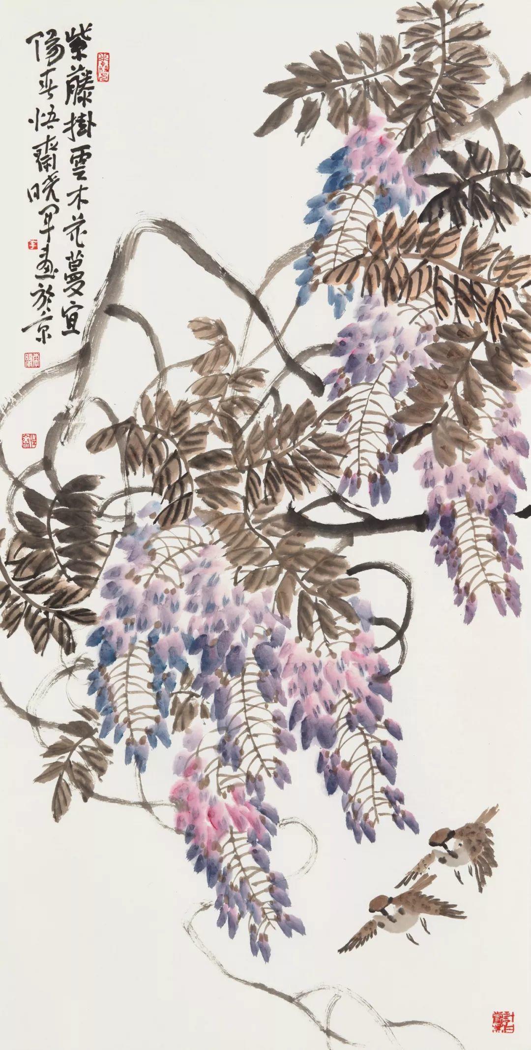 花可人意 鸟报平安——试析李晓军花鸟画创作_作品