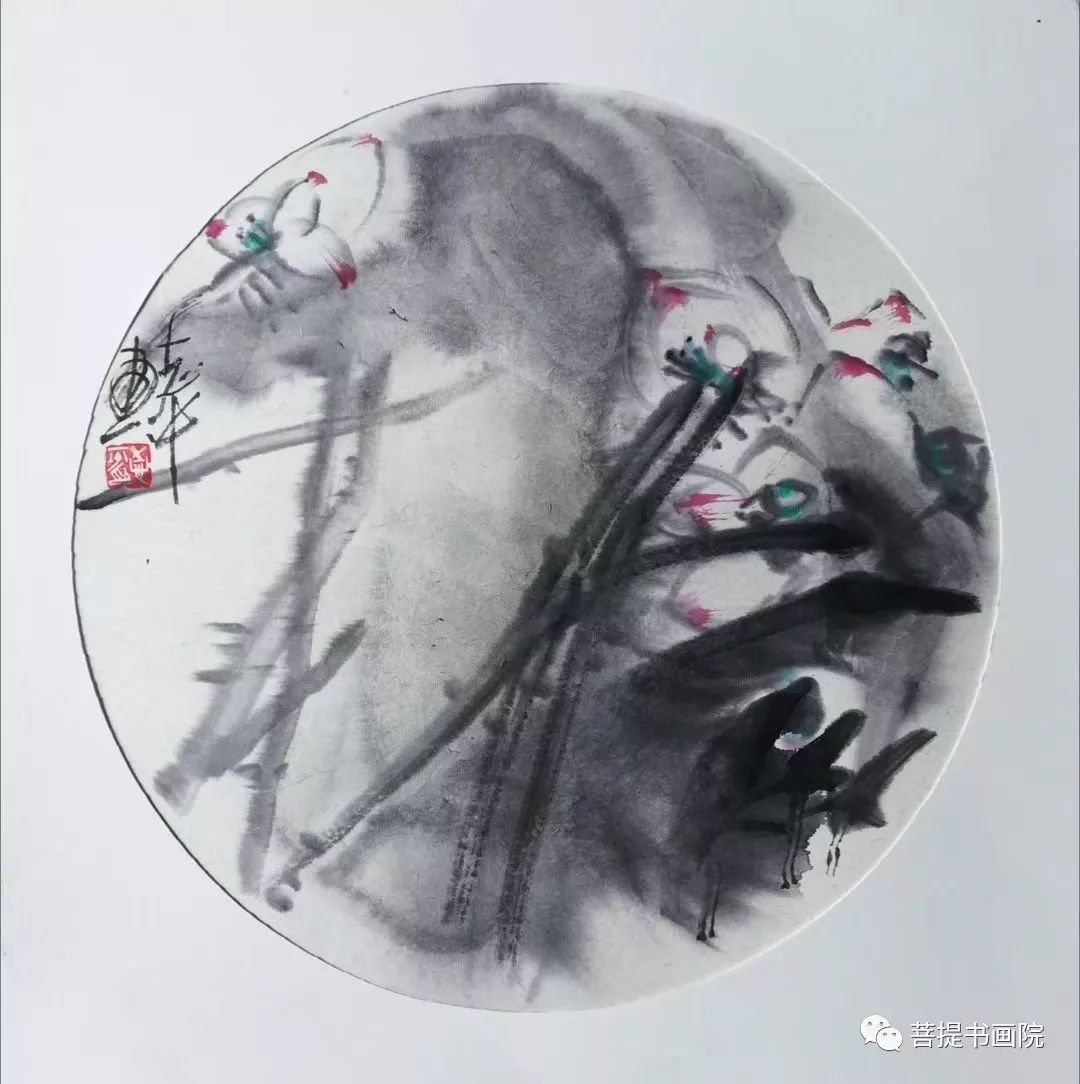 知名国画家井志平新作欣赏