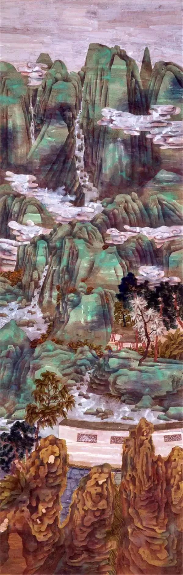 展讯景色中国当代青绿山水画学术邀请展9月3日开幕