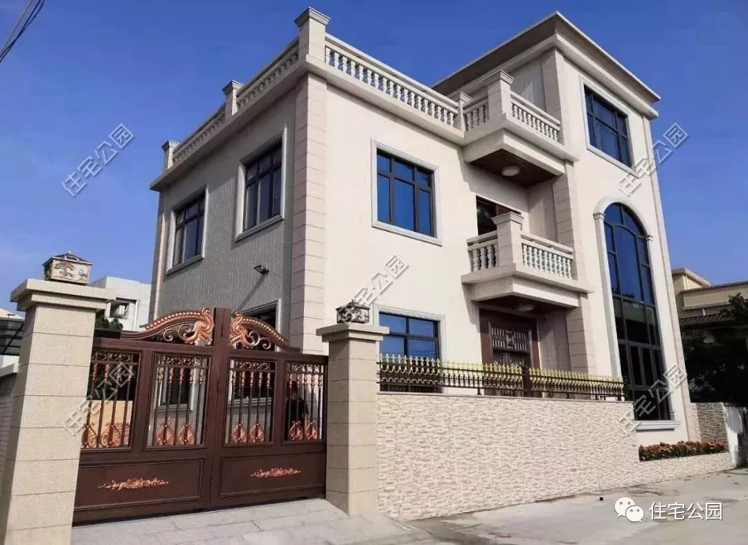 晒家丨花35万自建三层小洋楼感觉如何?