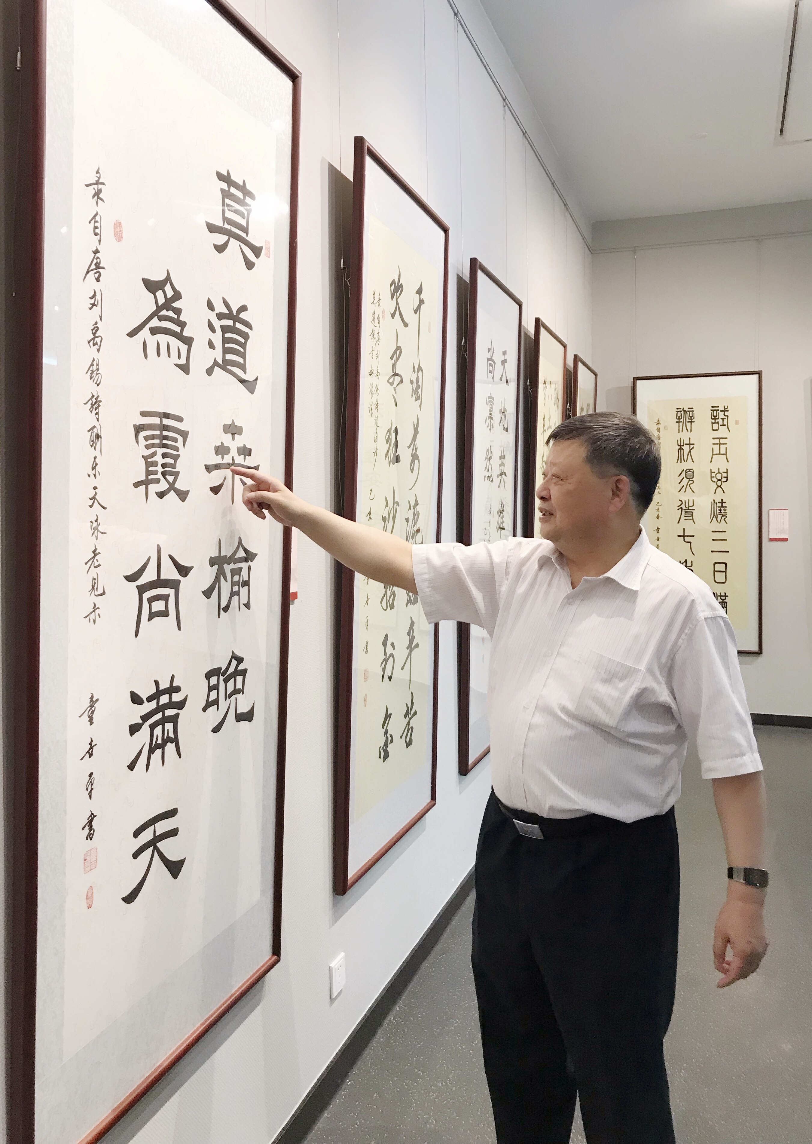 百位历史名人,醒世名言警句—童世平将军书法作品展在沪举办