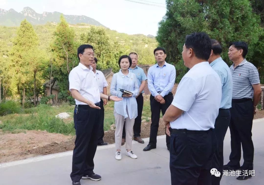 渑池县县委书记杨跃民到南村乡督导脱贫攻坚工作