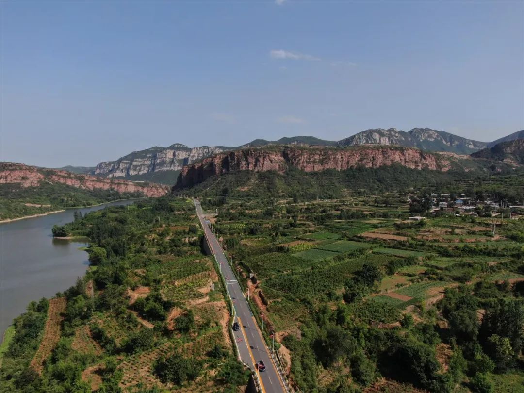 邢台西寨村盘山路图片