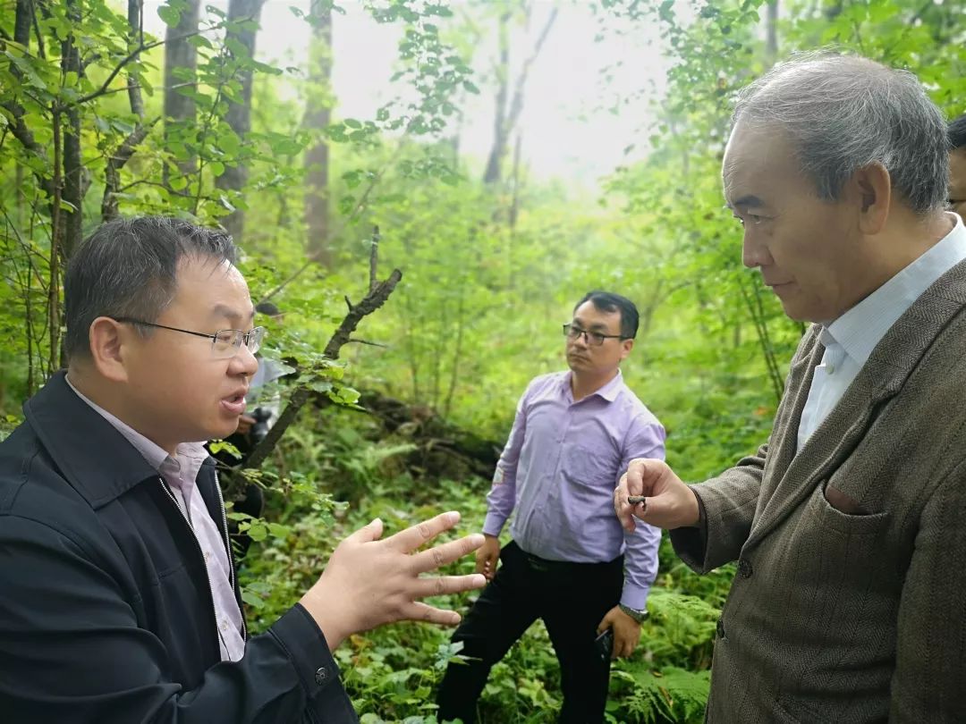 野生菌种类中国工程院院士刘旭参观考察长白山国际狩猎度假区8月28日