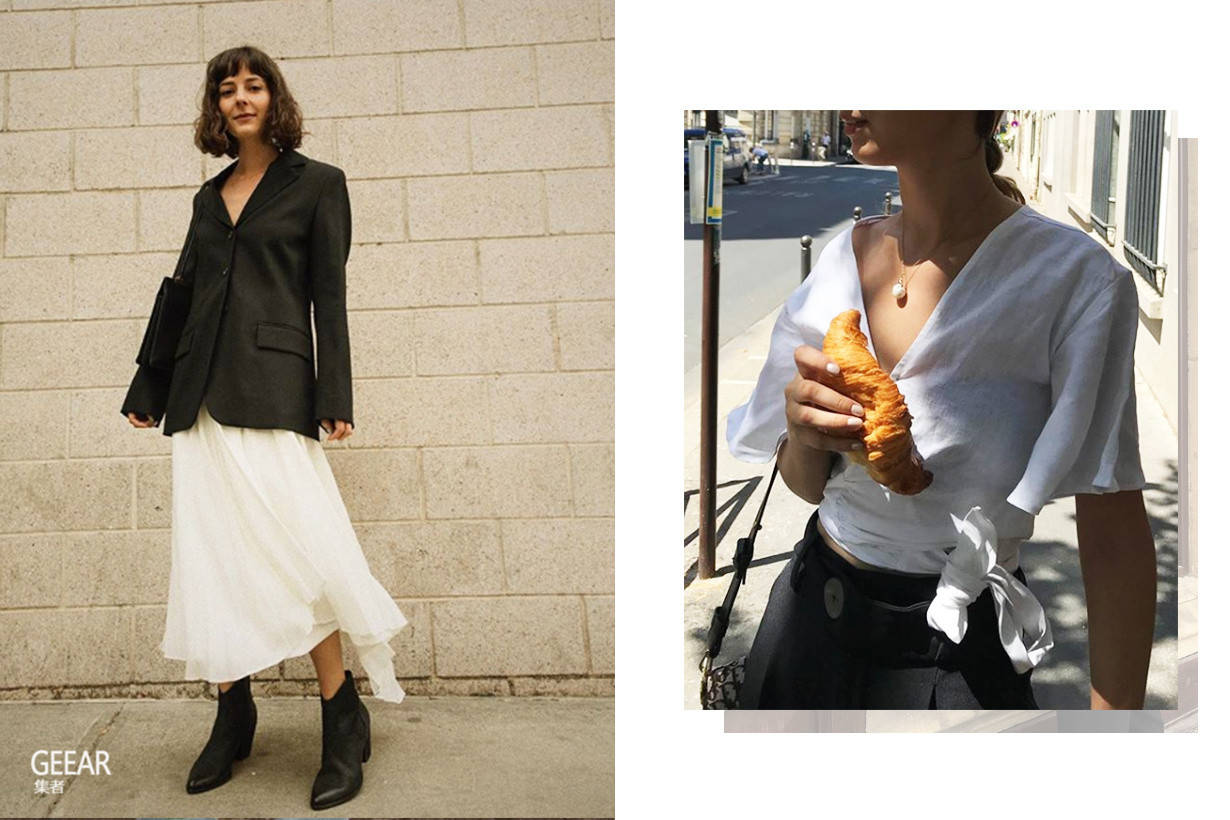 4件经典时尚单品，纽约VS巴黎时尚女性穿搭示范！