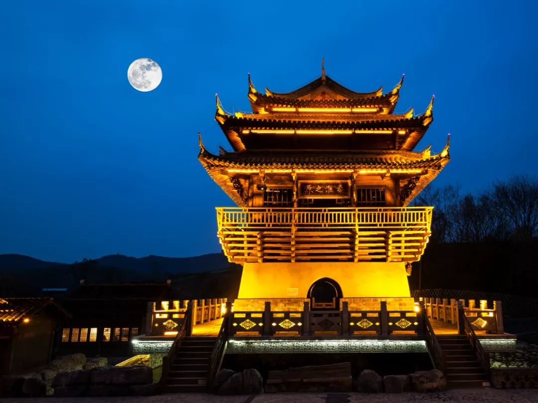 中秋小众去处中秋祈福月饼篝火晚会灯火古镇句容宝华山总有你的小欢喜