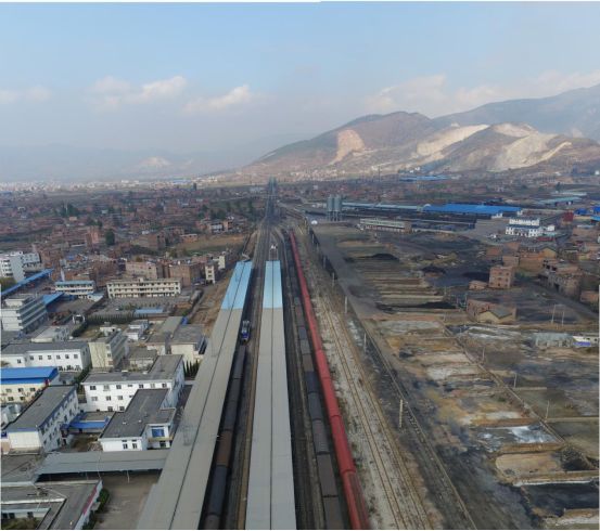 壮哉航拍昭通综合立体交通运输走廊之铁路