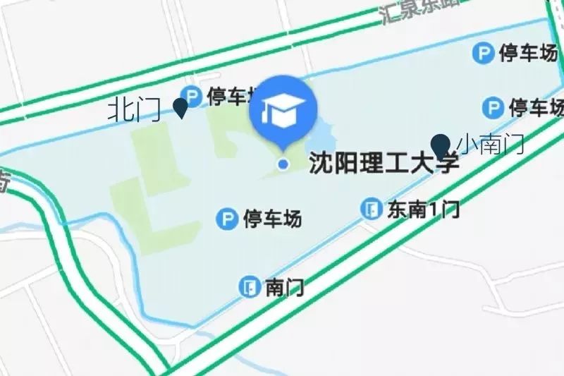 坐的士到沈阳理工大学北门(出租车预计14元左右)