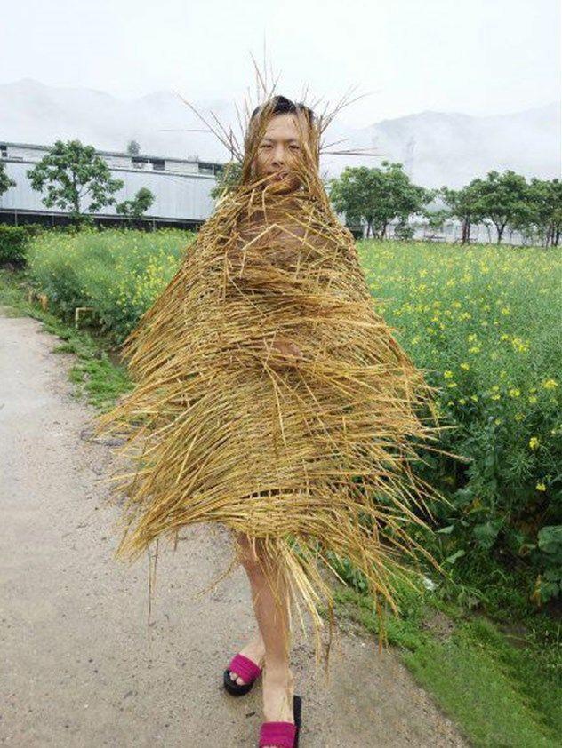 原创搞笑趣图这个裙子真的很好看呀我怕你出去会被打的