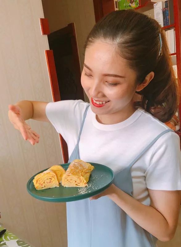 美食淄博跟着美食主播学甜点厚蛋烧