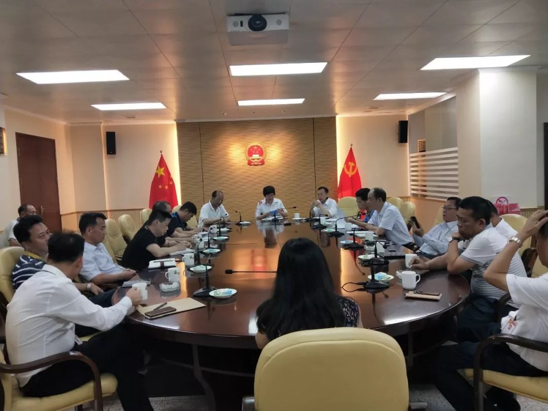 常务副主任郑通声到濠江华附项目现场调研4月13日2018濠江区委常委