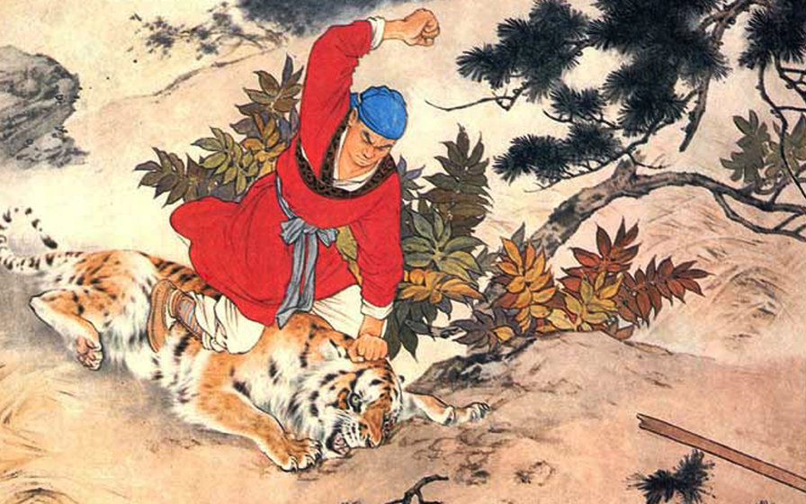 精彩绝伦的武松,并非梁山重要人物,作者为什么如此厚爱他?_高权