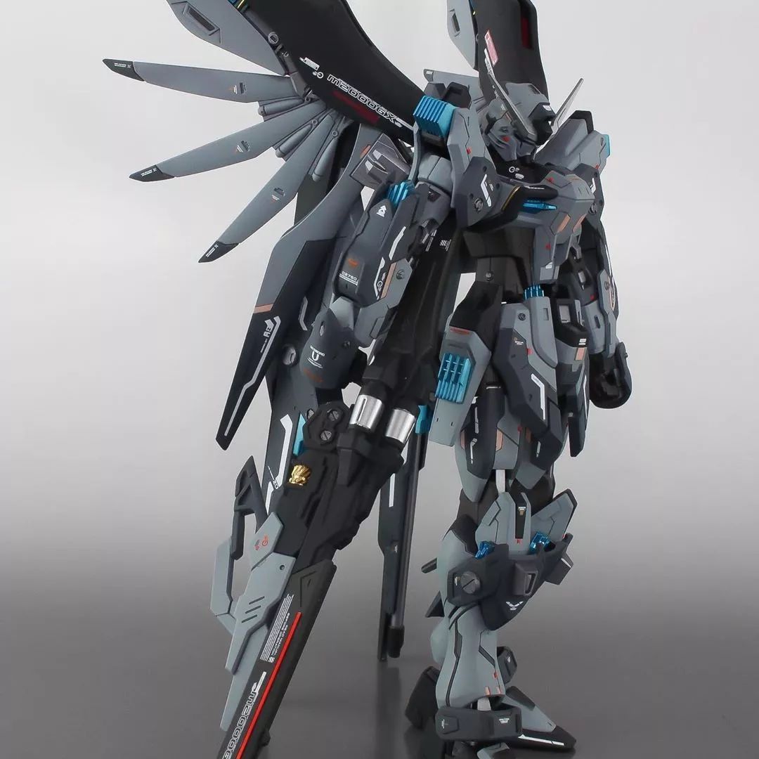 命运高达灰黑原型机配色你可想得到它是hg