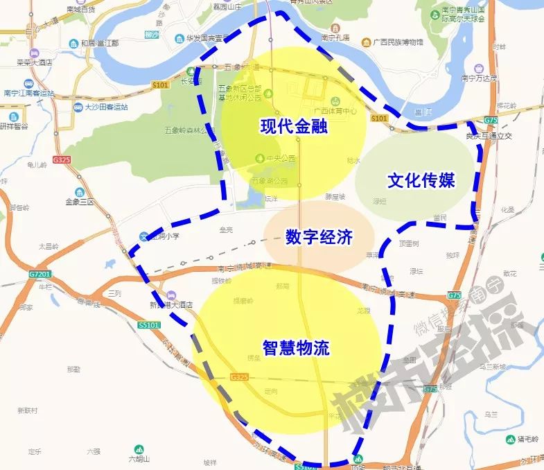 广西自贸区范围图图片
