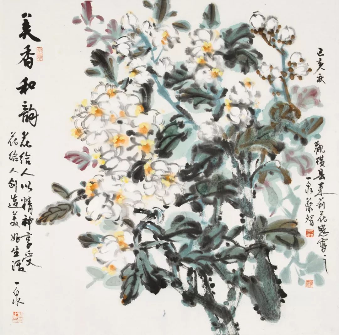 展覽篇丨2019年中國橫縣茉莉花文化節全國美術書法攝影作品展魅力綻放