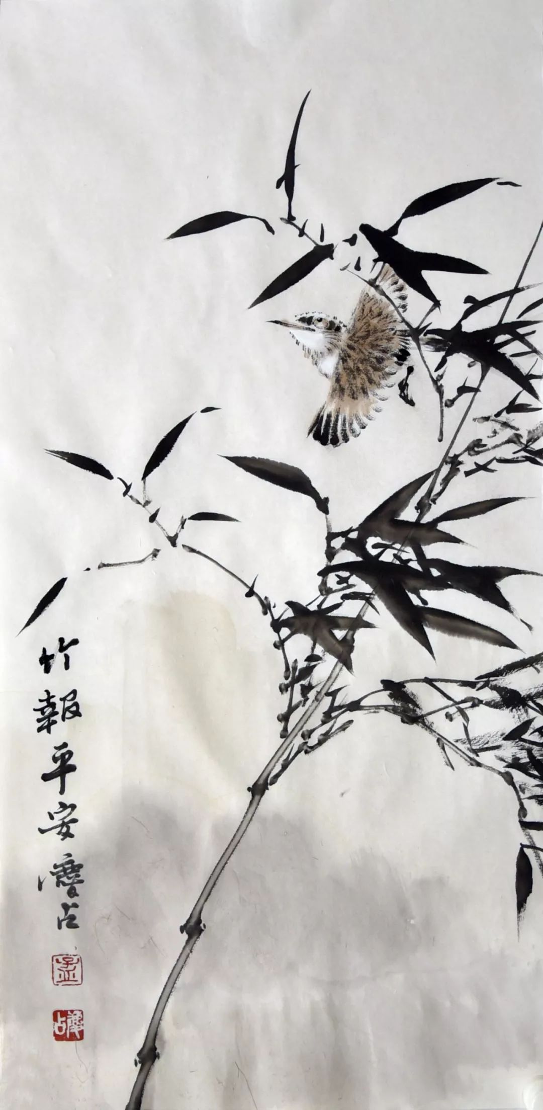 艺术惠民孟庆占中国画是画家凭自己内在修养决不是单纯的技巧