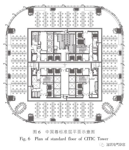 中国尊大厦 平面图图片
