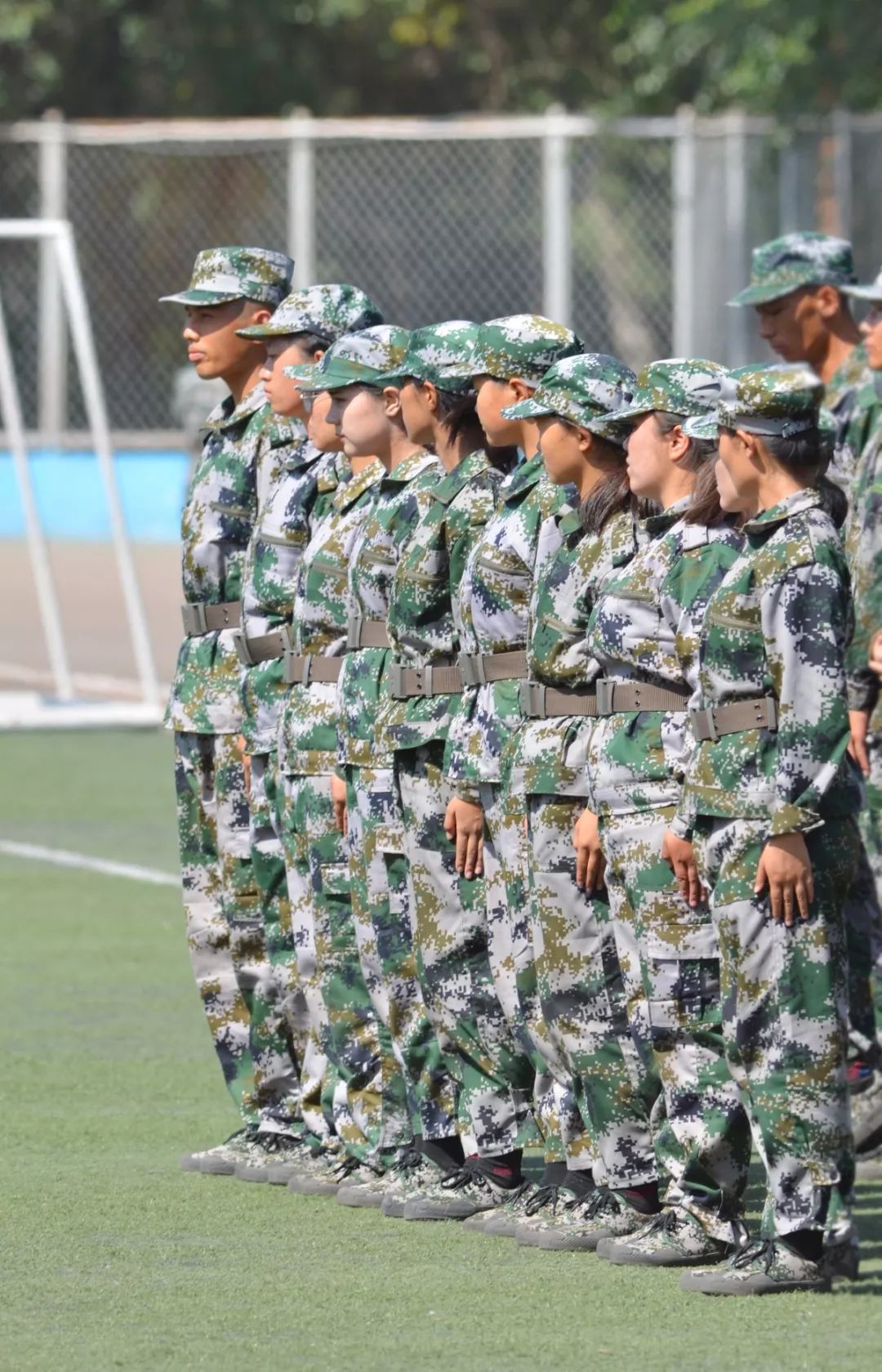 军训特辑高清大图带你直击最燃的迷彩青春