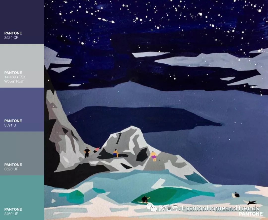 艺术家joanneho的眼中的水有多美关于水最美的配色fashion色彩