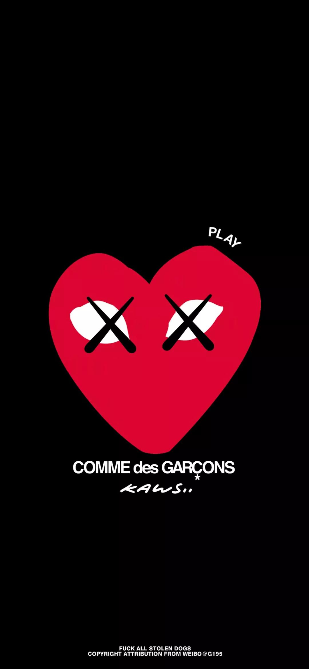 壁纸丨cdg又被一大堆品牌恶搞了!