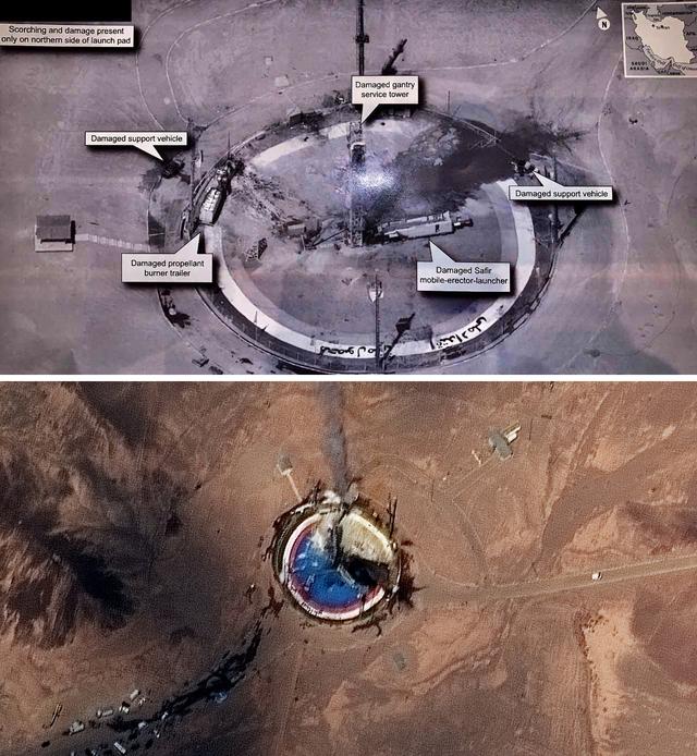 原创伊朗卫星发射失败美国间谍卫星偷窥特朗普发布清晰图像引关注