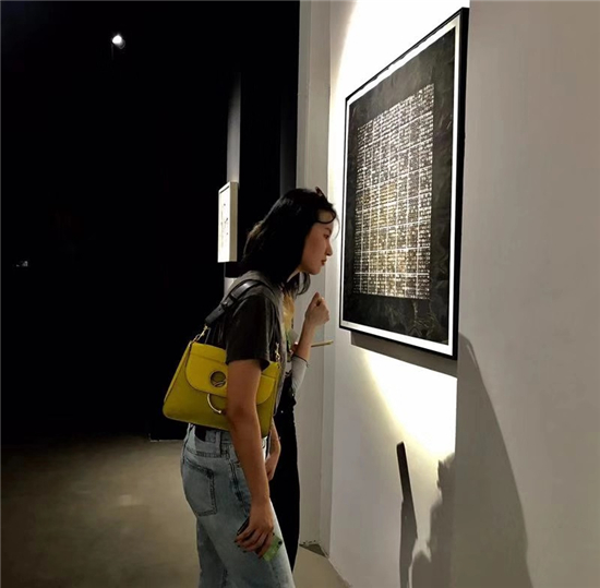 空白维度邢罡个人作品展在北京798艺术区虹墙画廊举行